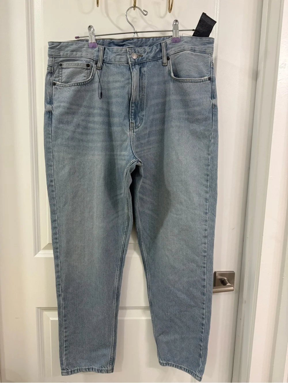 Zara Men's Light Wash Slim Jeans